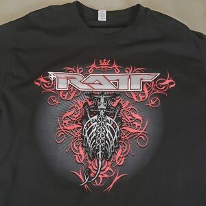 Rare RATT Ratt N' Roll 2009 '09 T-Shirt Size XL Tultex